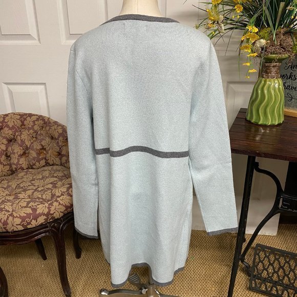 Elle Cardigan Sweater M - Picture 2 of 7